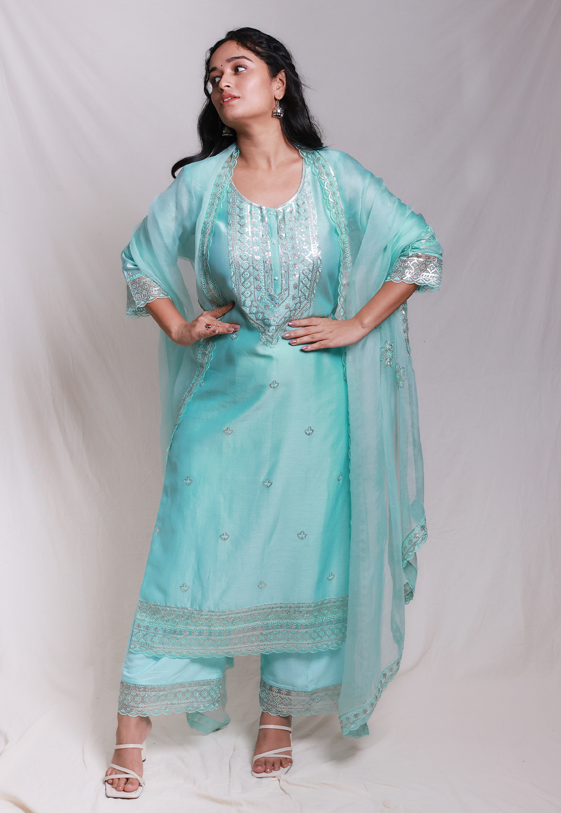 Ruhani Sequins Set